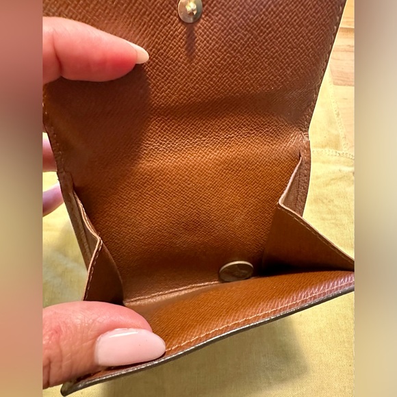Louis Vuitton Brown Monogram Trifold Wallet - Picture 8 of 12